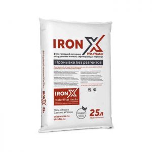 Фильтрующий материал IronX (0,3-1,0 мм) 25 литров 22 кг